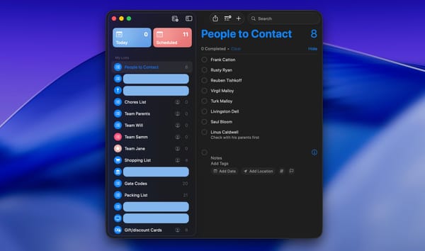 Three ways we use Reminders app as a family